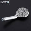 GAPPO 1Set Hotsale Wall Mounted Hand Shower set Round Stainless steel Slide Bar with 3Mode shower in hose Round soap dish G8012 ► Photo 3/6