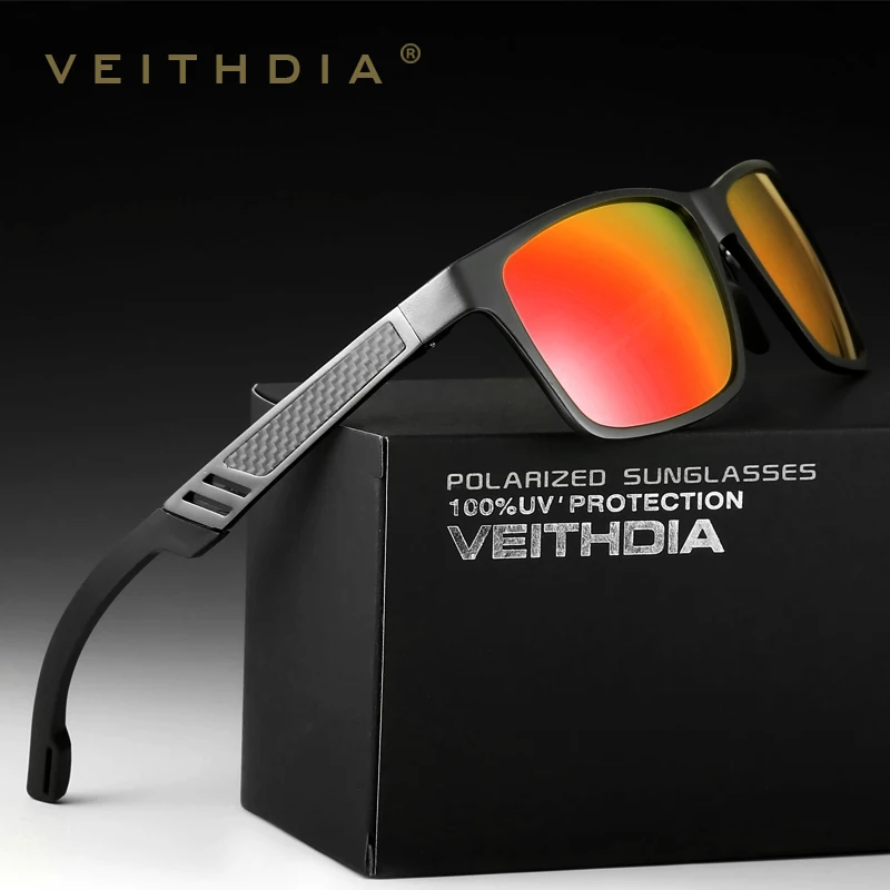 

VEITHDIA Brand Designer Aluminum Sunglasses Polarized Lens Men Sun Glasses Mirror Male Eyewears Accessories Oculos de grau 6560