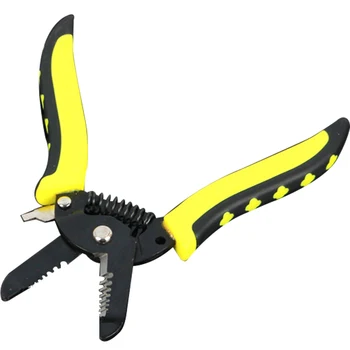 

Portable Crimper 1pc Wire Stripper Combination Pliers Wire Cutter Cable Stripping Crimping Hand Tools for Electrical Random Col