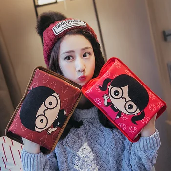 

Creative Electric Hot Water Bottles Winter Cute Cartoon Animal Feet Hand Warmer Plush Hot Water Bag Charger Warm Water Bottle