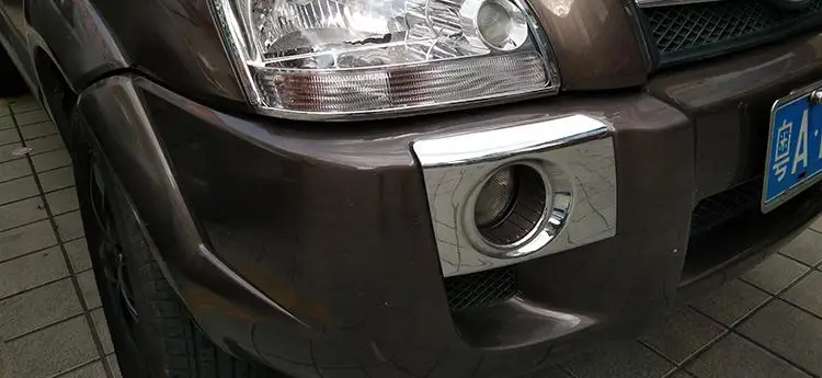 Для Hyundai Tucson 2004 2005 2006 2007 2010 2012 противотуманная фара рамка крышка украшение для pajero