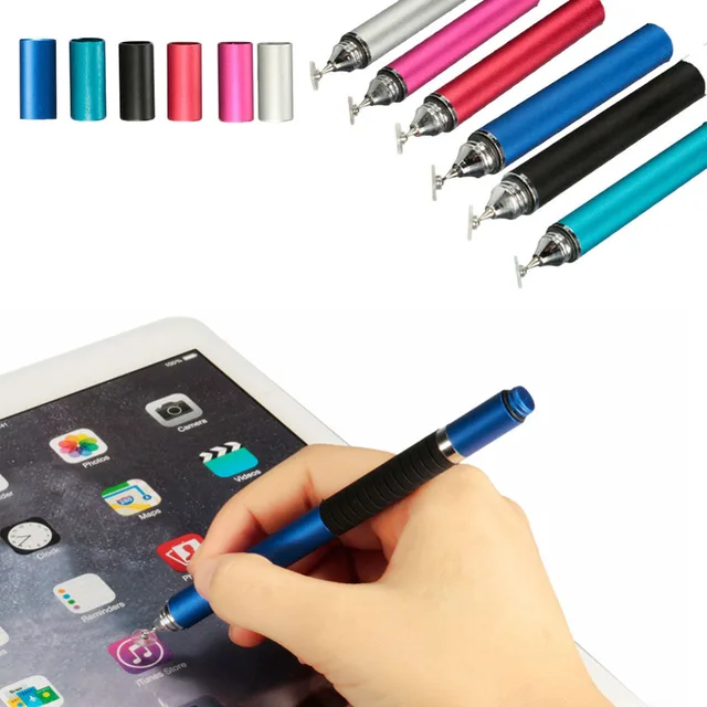 Multifunction Tablet PC Stylus Pen Metal Fine Point Round Thin Tip Capacitive Touch Screen Stylus Pen Ballpoint Pen for Ipad New