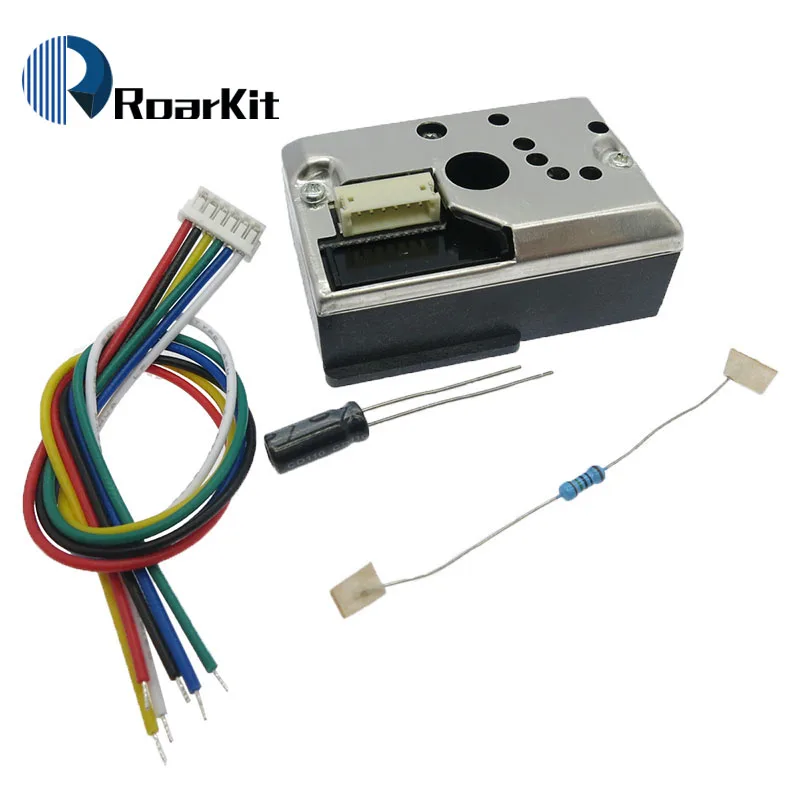 

GP2Y1014AU0F Compact Optical Dust Sensor Compatible GP2Y1010AU0F GP2Y1010AUOF Smoke Particle Sensor With Cable