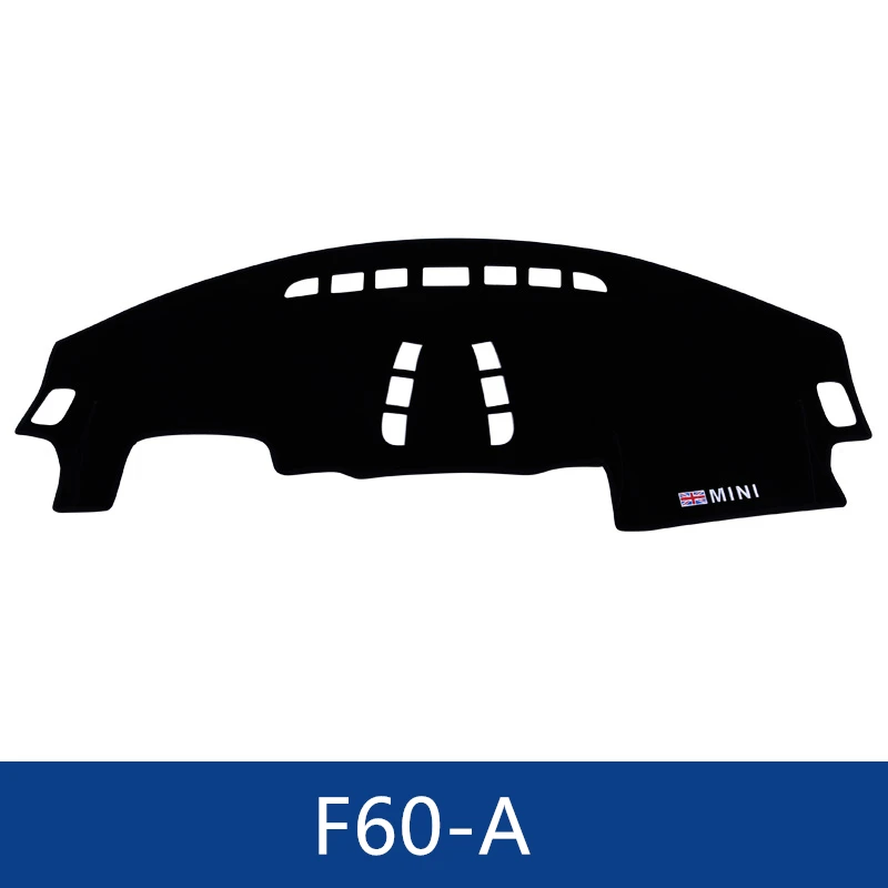 Противоскользящий коврик на приборную панель автомобиля для BMW MINI ONE COOPER S JCW F54 F55 F56 F57 F60 R61 CLUBMAN автомобильные аксессуары - Название цвета: F60-A