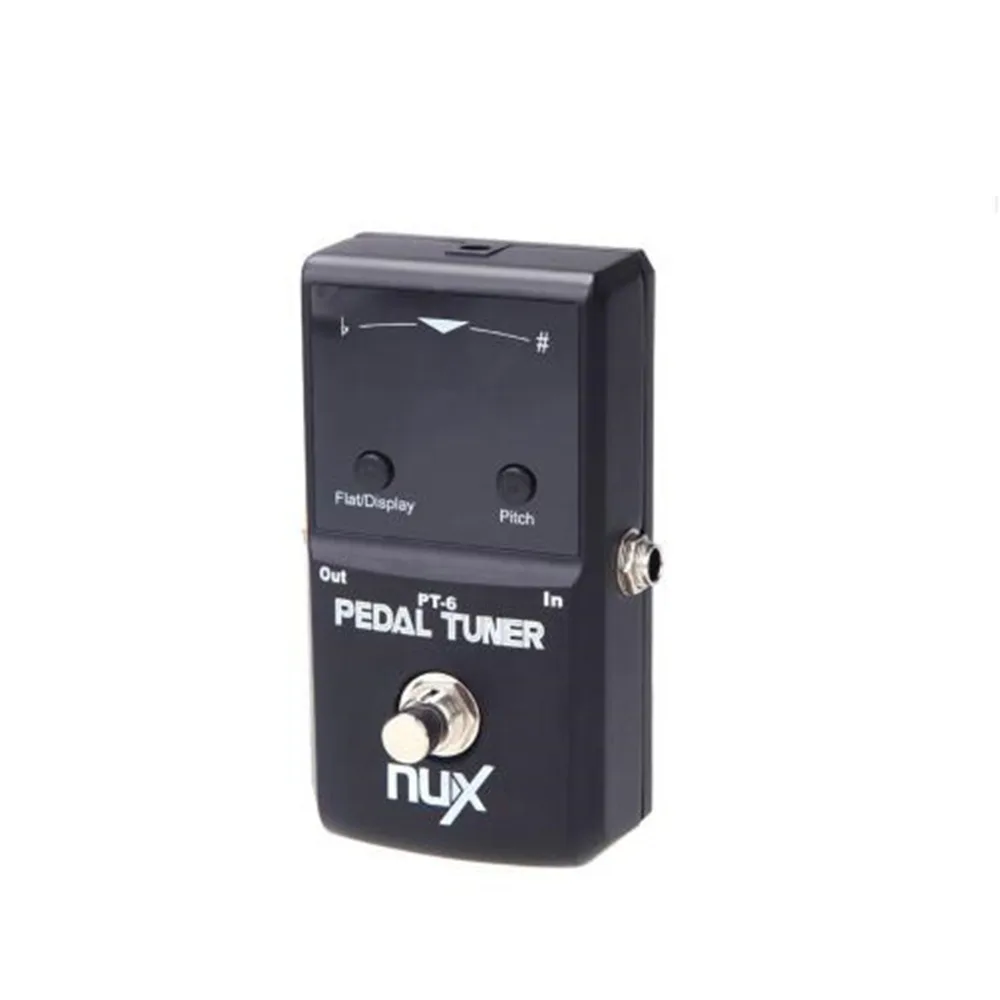 NUX Guitar Pedal Tuner Bass Pedal Tuner Pedal with Flat Tuning High Sensitivity Color LED Screen True Bypass NUX Guitar Pedal Tuner Bass Pedal Tuner Pedal with Flat Tuning High Sensitivity Color LED Screen True Bypass