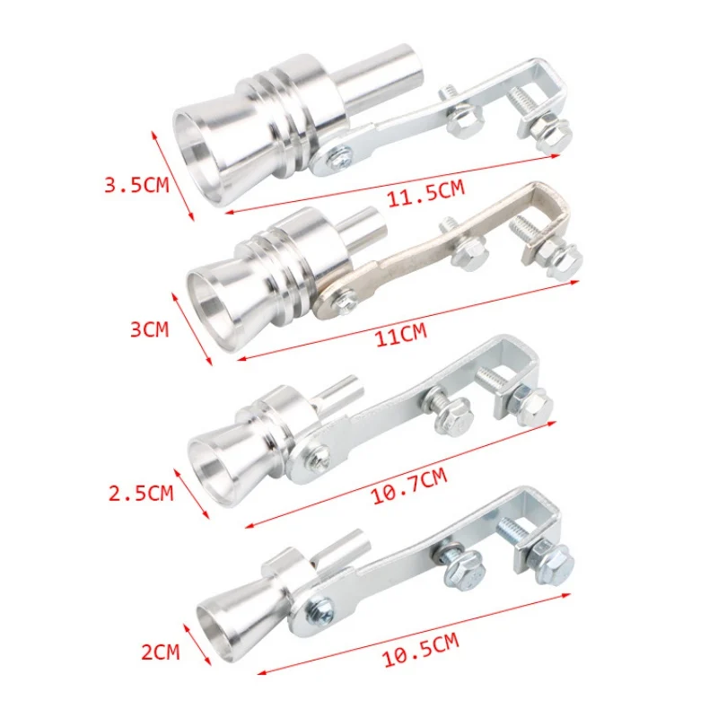 XL Размер выхлопной трубы над размером d Roar Maker Автомобильная Выхлопная Труба Громкий со Звуком Свистка