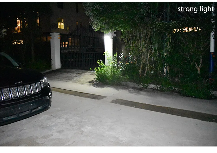 Luzes da Lâmpada para Jardim Parede ao ar Livre com Cinco Modos em um Super Brilhante Atualizado Quintal Lâmpadas Solares 60 Led Solar Luz 1300lm 9 Lâmpadas solares
