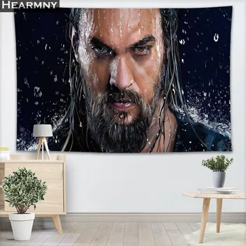 

Custom Aquaman Wall Tapestry Home Decorations Wall Hanging Forest Tapestries For Bedroom 130x150CM,140x250CM