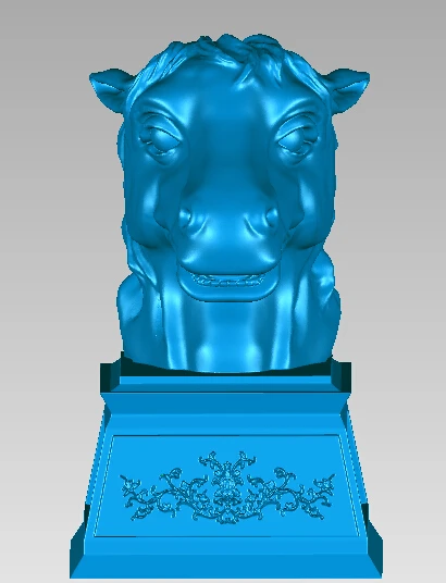 3D модель для ЧПУ 3D резная скульптура машина в формате STL файлов западная культура, старый летний дворец Китайский Зодиак
