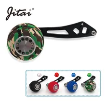 JITAI Рыболовная катушка baitcasing с ручкой, одна сильная удлиненная длинная ручка с большими эва ручками для наживки, Литые колеса, катушки Pesca