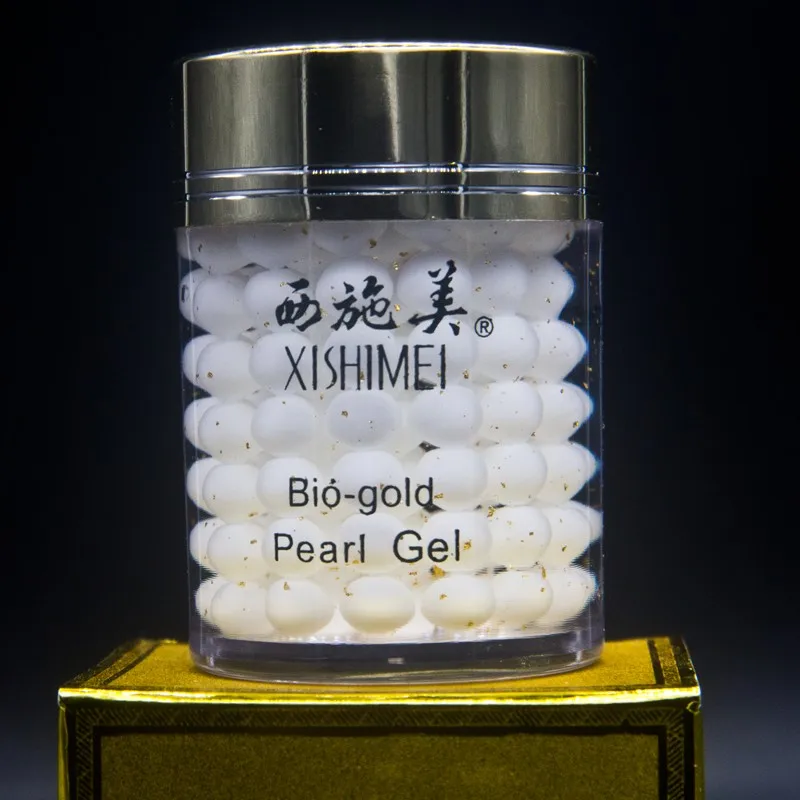XISHIMEI 2 коробки Био-золотой жемчуг гель для лица жемчуг дневной крем против старения Анти Wrinlkes Экспорт Коллекция