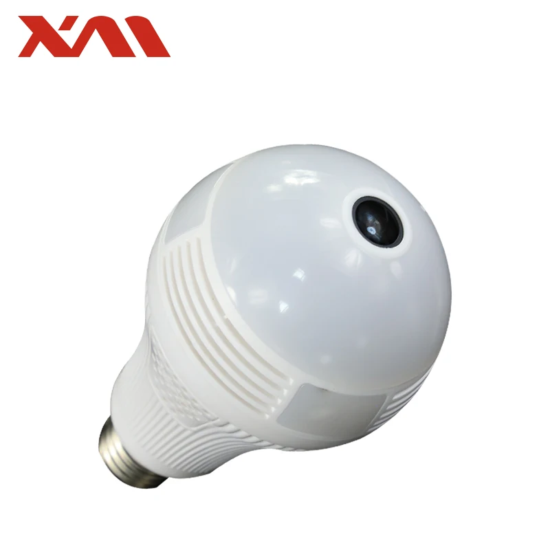XM HD IP камера Smart светодио дный светодиодные фонари Cam панорамный 360 VR 960 P 1080 3MP Wi Fi