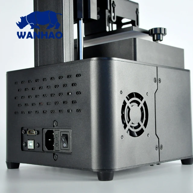 Новинка года Wanhao Red Edition новая версия LCD/DPL/SLA 3d принтера D7 версия V1.5, напрямую с фабрики, фотоплимер 250 ml в подарок