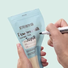 Фирменная Новинка 30 шт./компл. герметичные запечатаны Портативный контейнер для детского питания Сумки Питание Молоко держатель для пудры одноразовые Milkpowder сумки