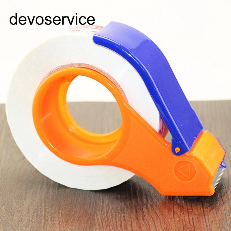 Orange Strength Sealing Apparatus 48mm Tape Cutter(Not Include Tape