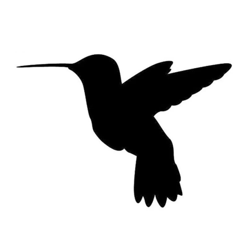 Интересный автомобильный Стайлинг животных 13 см x 9 3 Humming Bird виниловая