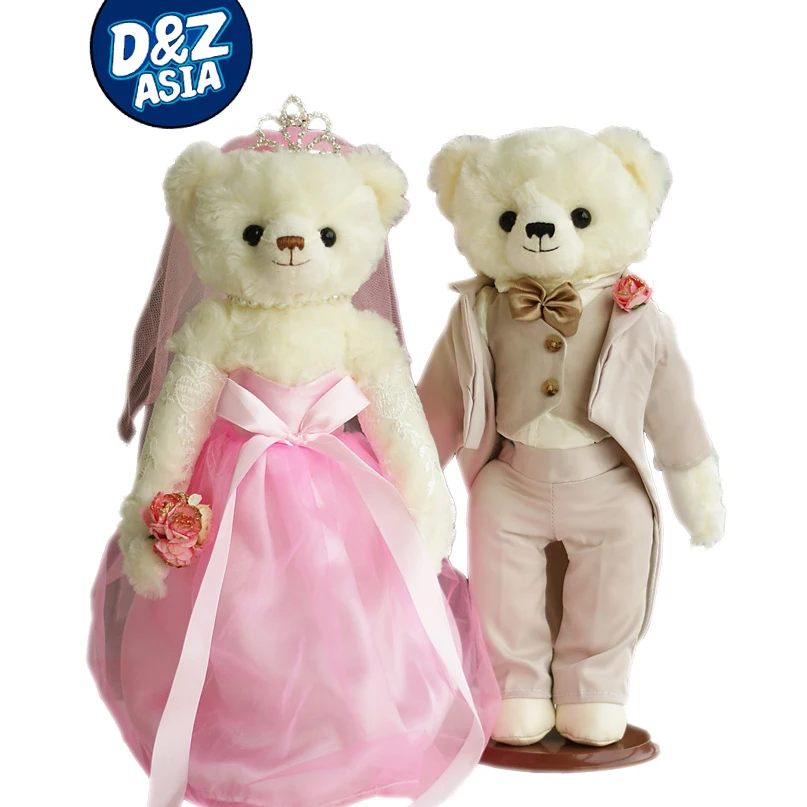 

Hot selling Wedding Couple Bears Korean dramas Palace Bear wedding doll wedding gift