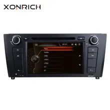 Xonrich Авторадио 1 Din dvd-плеер автомобиля для BMW E87 BMW 1 серии E88 E82 E81 I20 gps навигации мультимедиа головное устройство 3g DAB + BT