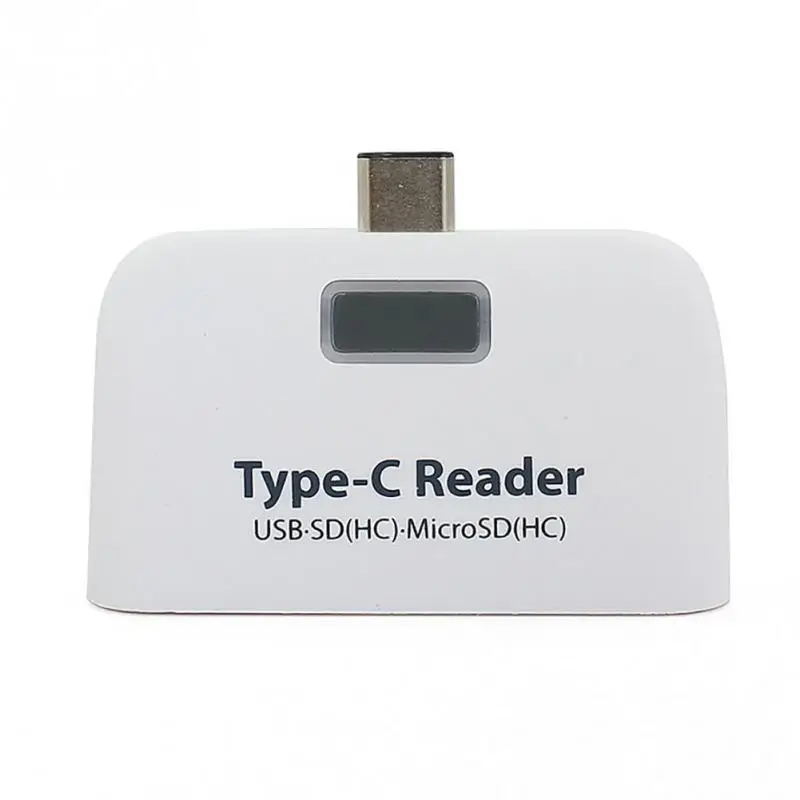 

2018 USB 3.1 Type-c OTG Card Reader Type C USB-C Male To USB 3.0 OTG TF SD MS Female Adapter For OTG Phone