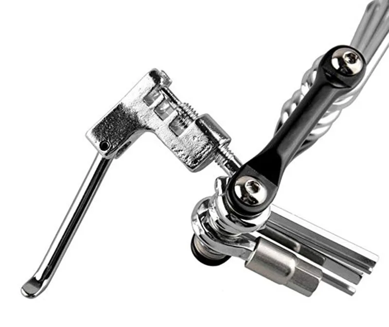 11 в 1 многофункциональная Функция велоспорт инструмент для ремонта велосипедная отвертка набор мульти Функция велосипедный ключ, дюймовый стандарт цепь отвертки резак для езды на велосипеде