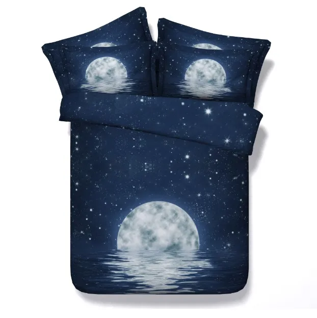 

Star Moon Bedding set Luxury Comforter quilt duvet cover bed sheet sheets linen Super King Queen size full twin Designer 5PCS