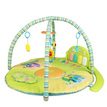 Детская ножка пианино фитнес 0-1 лет детская музыкальная игра одеяло Раннее детство обучающая игрушка стойка