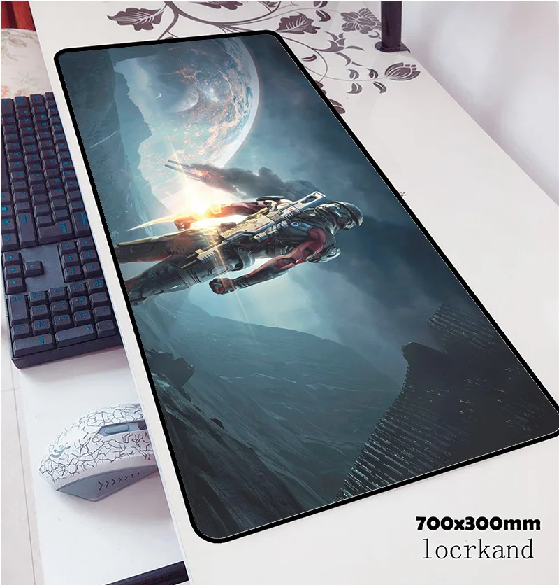  mass effect mouse pad 70x30cm gaming mousepad Cartoon office notbook desk mat Indie Pop padmouse ga