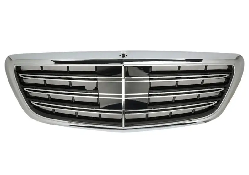 Для Mercedes-Benz s-класс W222 2013-on для сборки стиль глянцевый черный/плоский черный передняя гоночная решетка