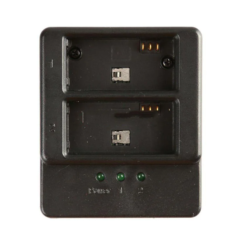 HOnesteer Hot promotion! Black Dual 2 Battery USB Charger For Gopro HD Hero 3 AHDBT-201 AHDBT-301 #117 Rising stars | Электроника