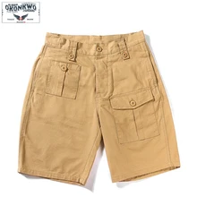 Новые летние мужские шорты Карго с несколькими карманами, военные короткие штаны, повседневные шорты в уличном стиле, мужская одежда