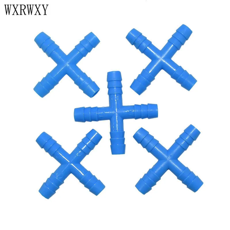 wxrwxy Animal drinking fountains rabbit 8mm Cross water splitter 8mm