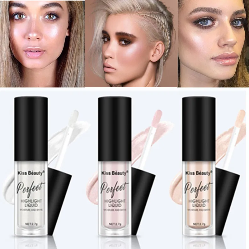 

Makeup Highlighter Illuminator Contouring Makeup Face Brightener Concealer Liquid Highlighter Primer Bronzer Face Glow Cosmetics