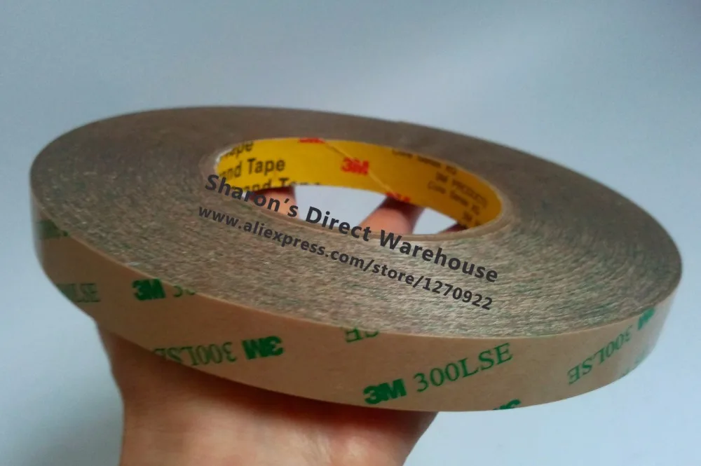 24mm*55M Ultra Strong 3M 300LSE Double Coated Adhesive Tape, Waterproof