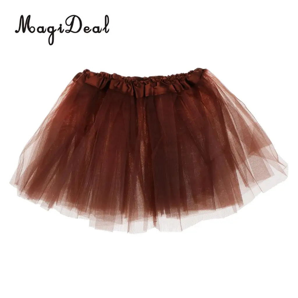 MagiDeal 5 Pieces Monkey Headband Bow Tie Tail Paws Tutu Skirt Cosplay Fancy Dress Up Set Photo Prop