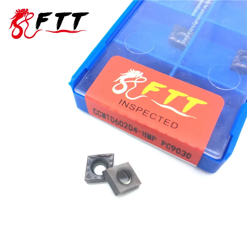 

CCMT060204 HMP PC9030 External Turning Tools Carbide insert High quality Lathe cutter Tool Tokarnyy turning insert