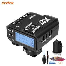 Godox X2T-F ttl беспроводной триггер вспышки 1/8000s HSS 2,4G беспроводной триггер передатчик для Fuji DSLR камеры для Godox V1 AD200