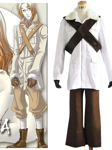 

Канадский костюм для косплея «Хосс» Hetalia E001