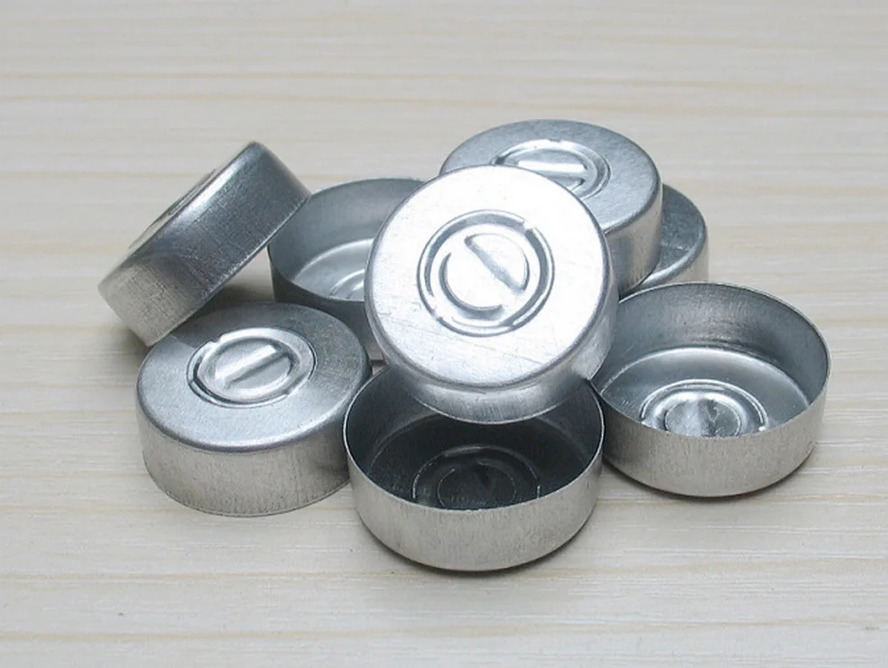 20mm aluminium cap ,300pcs/lot,pharmaceutical caps,aluminium tops for