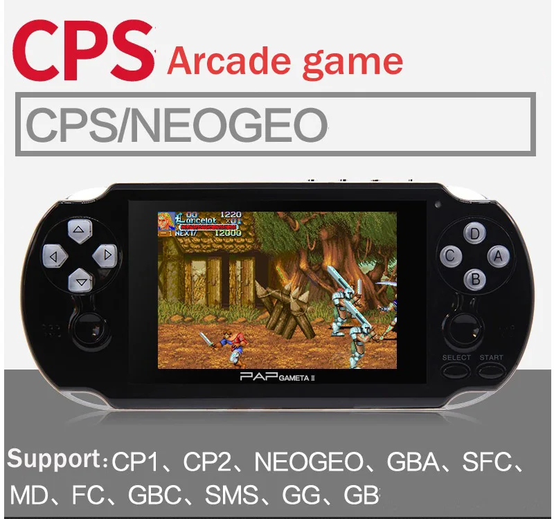 

4.3 Inch Handheld Game Player HD 16G 64 Bit Game Console MP5 Game Player 200 Kinds portable consoles Multimedia classic Games