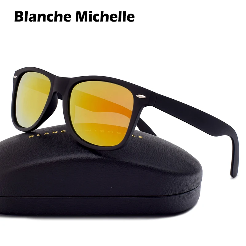 

Blanche Michelle Classic Brand Square Sunglasses Men Polarized UV400 2019 Women Sun Glasses men's oculos gafas de sol mujer