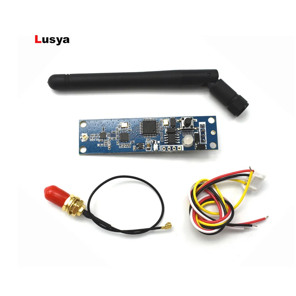 2 4 ГГц ISM 126 каналов беспроводной DMX512 передатчик PCB модули плата с антенной