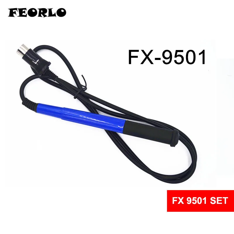 Паяльник FEORLO T12 FX 9501 паяльная ручка T12 паяльник наконечники для паяльной станции HAKKO 951/950 942