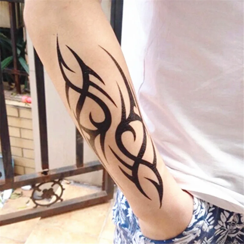 2PCS/LOT Waterproof Temporary Tattoo Cool Design Tattoo Sticker