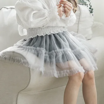 

New 2020 Summer Baby Skirts Brand Girls Pleated Skirt Kids Mesh Skirt Toddler Clothes,2643