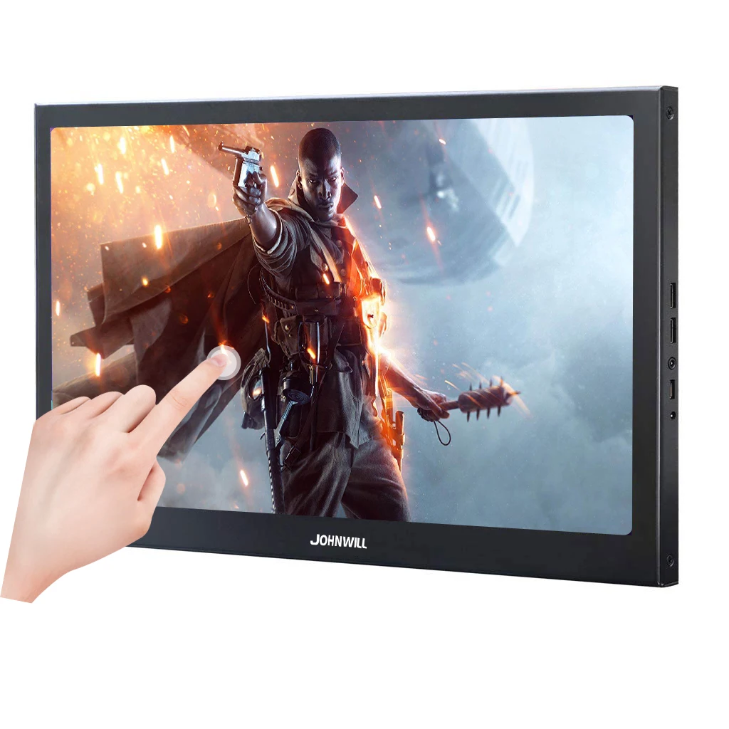 

13.3" 1920x1080 IPS Touch Screen Portable Computer PC PS3 PS4 Xbox 1080P LCD HDMI Display Monitor for Raspberry Pi 3 B 2B Switch
