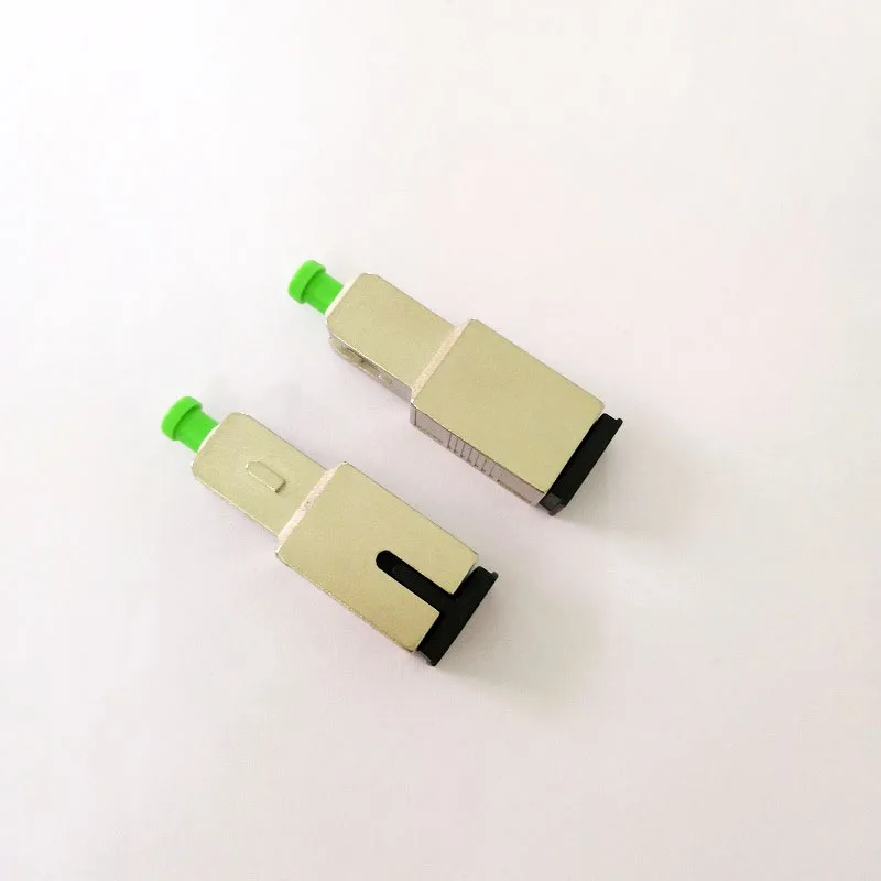 Fiber Optic SC APC Male to SC UPC Female Adapter (3)