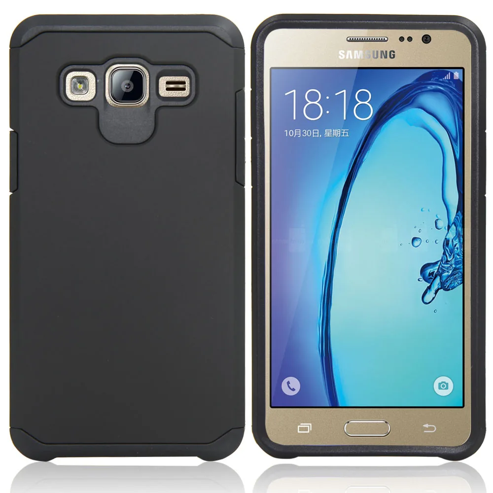 Чехол для Samsung Galaxy J7 Neo/J7 Nxt/J7 Duos Core чехол с двойным слоем из ТПУ + поликарбоната