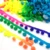 2 ярда Pom Pom Кружевная Отделка Мяч Лента МИНИ Жемчужный Помпон Бахрома Лента Швейное Кружево Kintted Ткань Ручной Работы DIY Ремесло Аксессуары