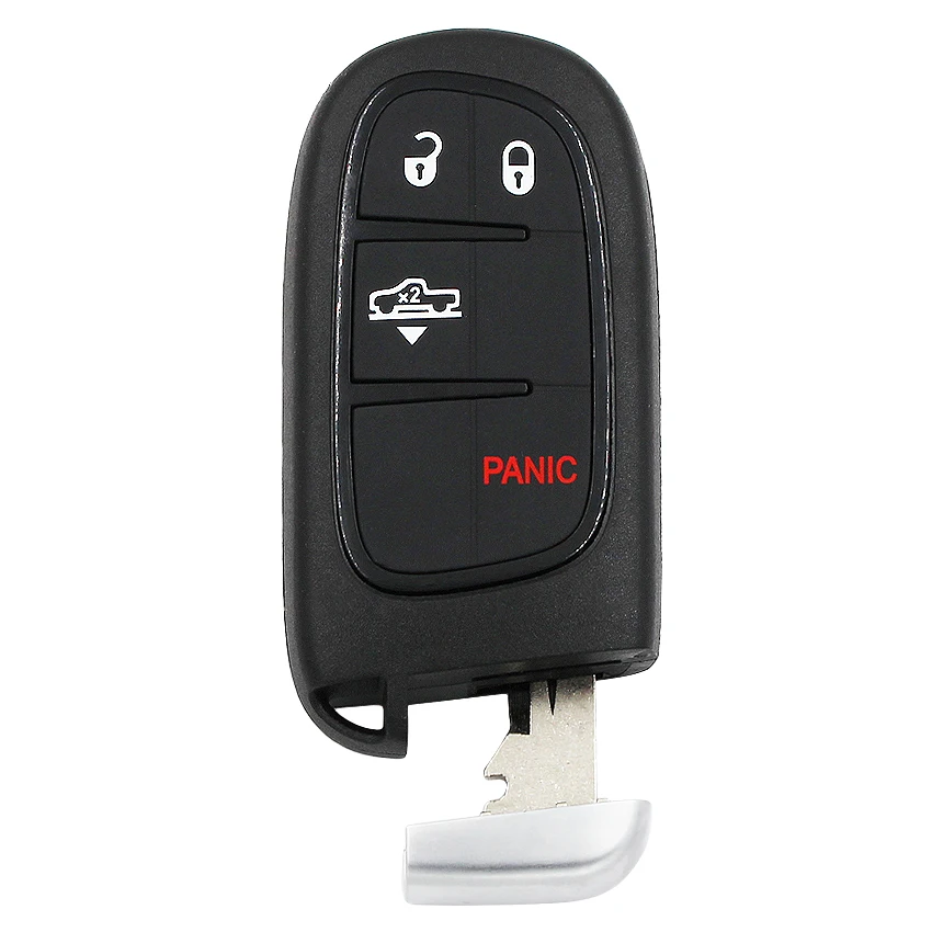 3+ 1 кнопка умный дистанционный брелок для Jeep Cherokee ram 433 MHz 7953 M 4A чип FCC: GQ4-54T