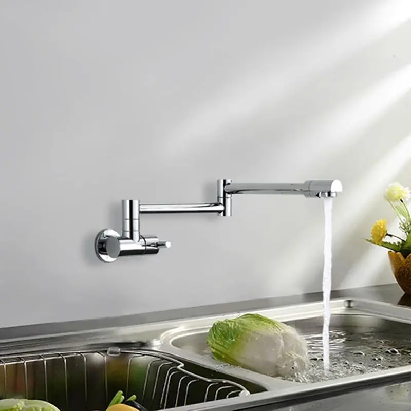 Superfaucet Copper Single Cold Water Tap Single Cold Kitchen Faucet Single Cold Faucet 360 Rotating HG